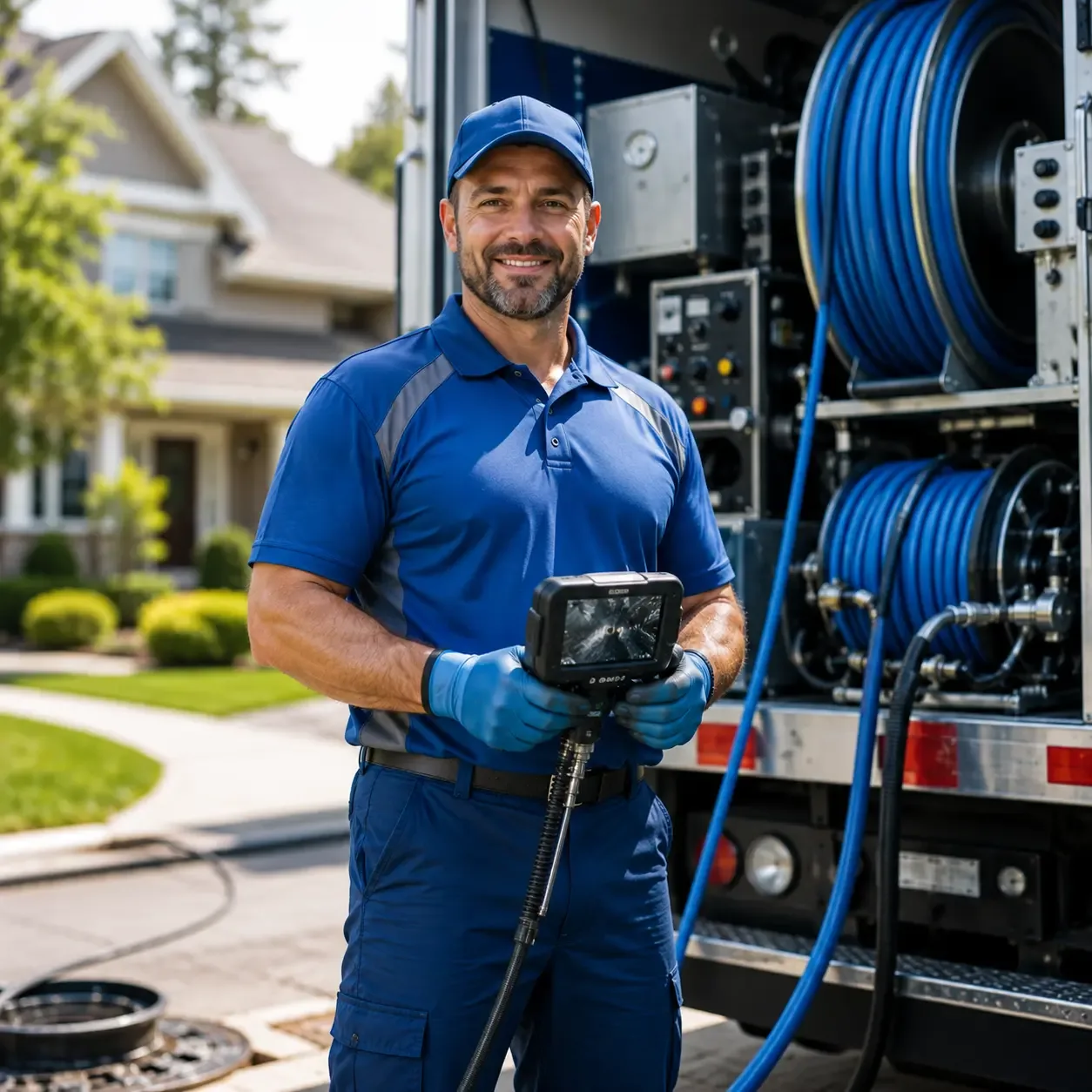 Local outdoor drain cleaning specialists in Huntsville, TX